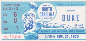 1970 North Carolina vs. Duke